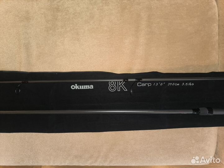 Удилище карповое Okuma 8K Carp 390-3.5 lbs