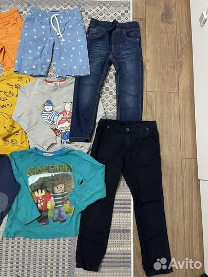 Вещи пакетом для мальчика 104