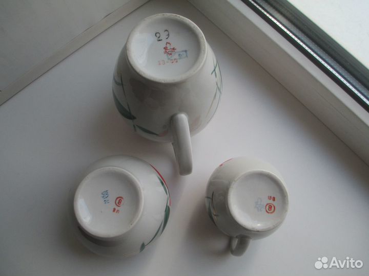 Кофейный Сервиз Маки 60-е гг