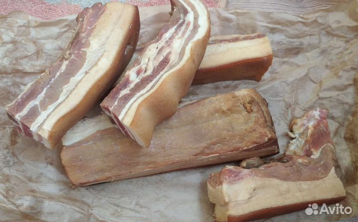 Сало холодного копчения. Домашнее