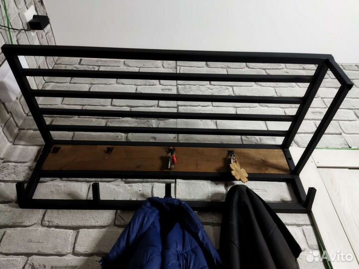 Вешалка для одежды loft, Лофт прихожая