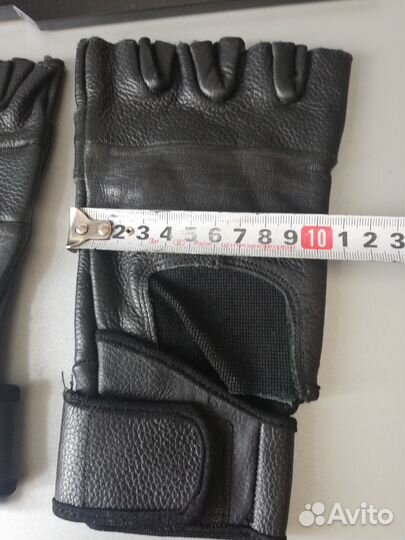 Перчатки мужские кожаные