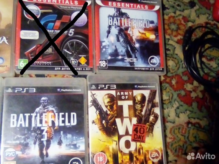 Диски на sony playstation 3