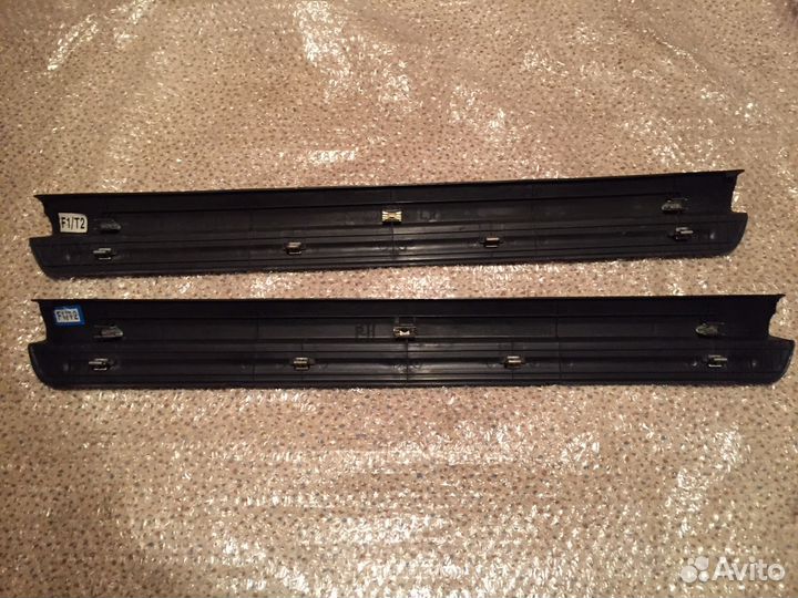 Облицовка внутренней части порога