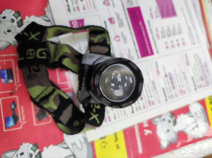 Фонарик налобный