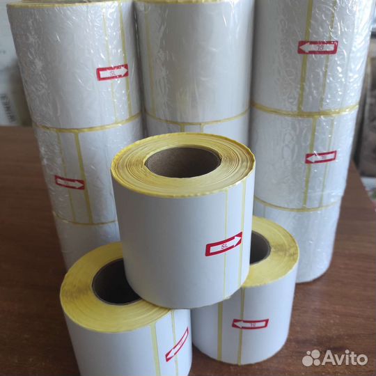 Термоэтикетки 75х120