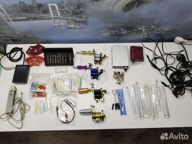 Тату машинка набор