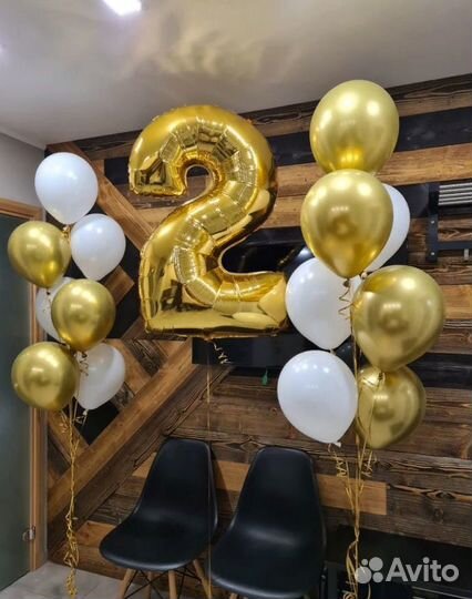 Гелиевые шарики / надуть шары гелием