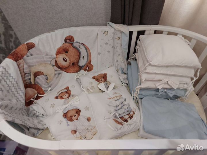 Бортики + постельное
