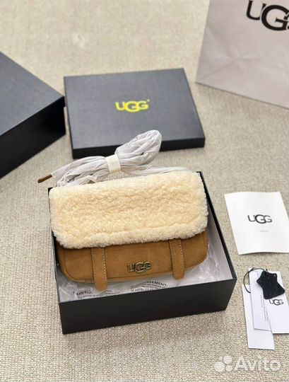 Сумка женская Ugg с мехом