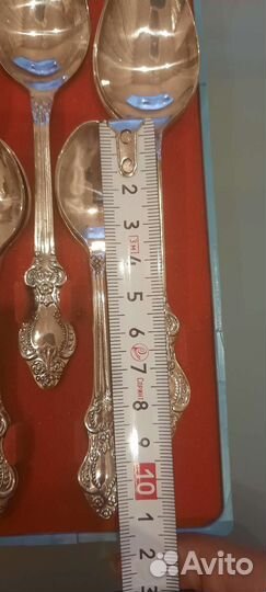 Мельхиоровые ложки СССР набор