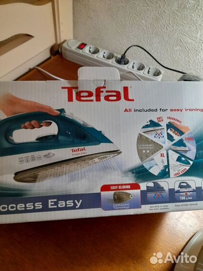 Утюг с парогенератором tefal