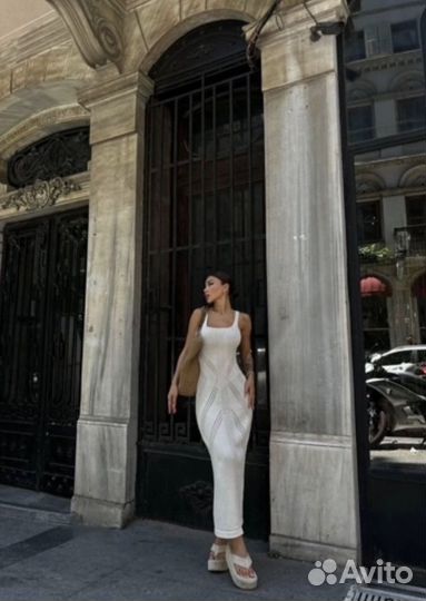 Платье (2 цвета,единый размер 42-46)