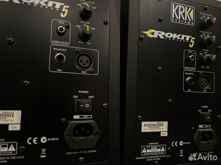 Krk rokit 5 g3 студийные мониторы