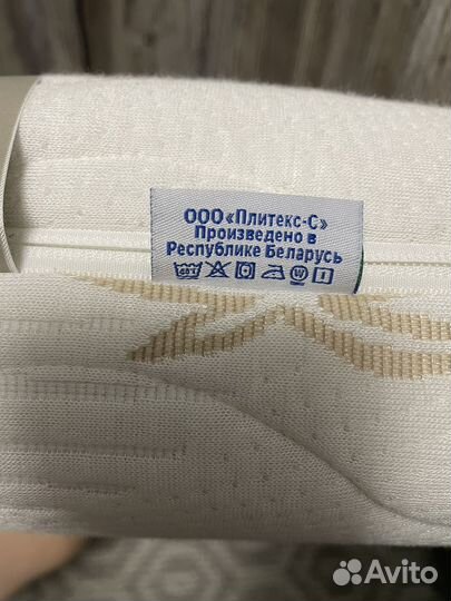 Матрац и наматрасник детский 120х60