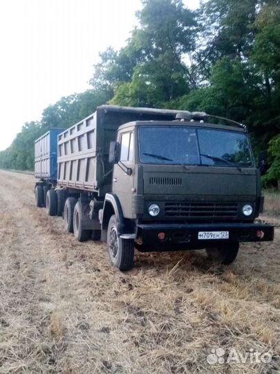 Услуги камаза сельхозника с прицепом