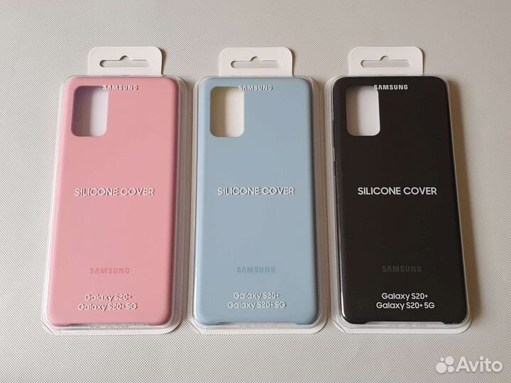Чехлы на Samsung S20+ оригинал новые