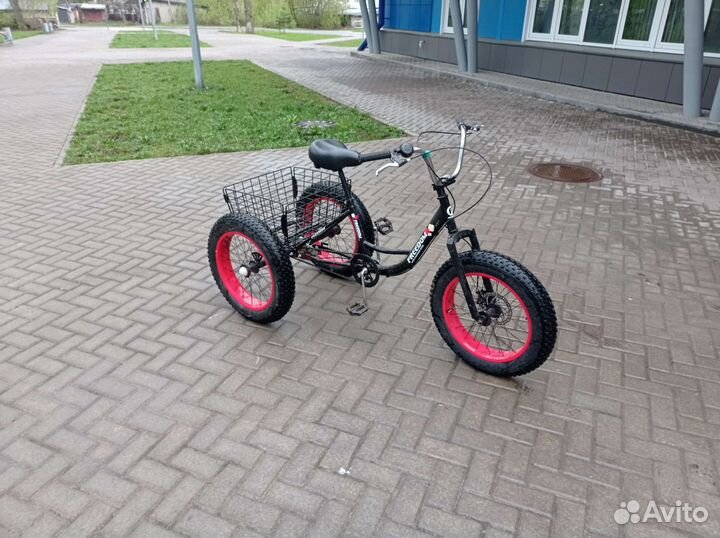 Трехколесный велосипед для взрослых бу
