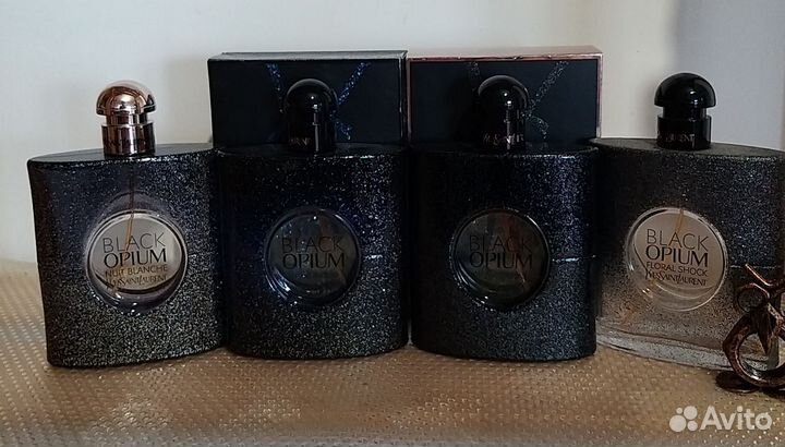 Пустые флаконы Mugler, YSL