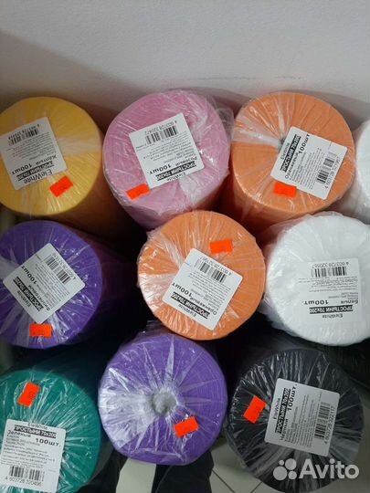 Простыни одноразовые в рулоне