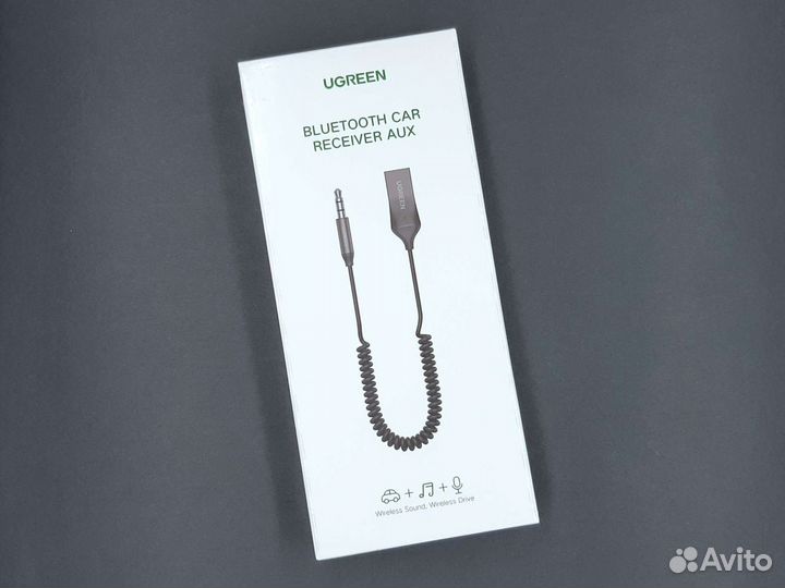 Bluetooth 5.0 адаптер Ugreen (новый) aux