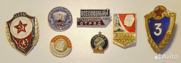 Значок разных обществ СССР