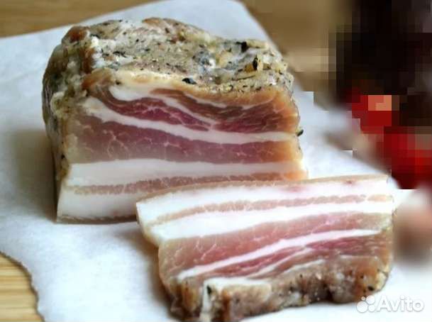 Сало соленое домашнее, сельдь