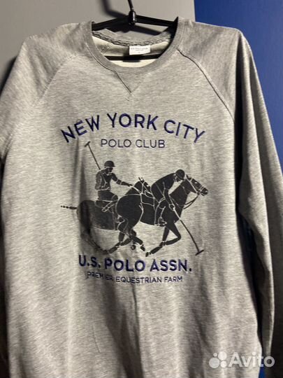 Пуловер U.S. polo мужской