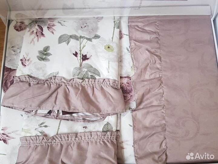 Постельное белье 2 спальное сатин турция в коробке