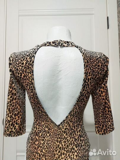 Леопардовое боди h&m 40р