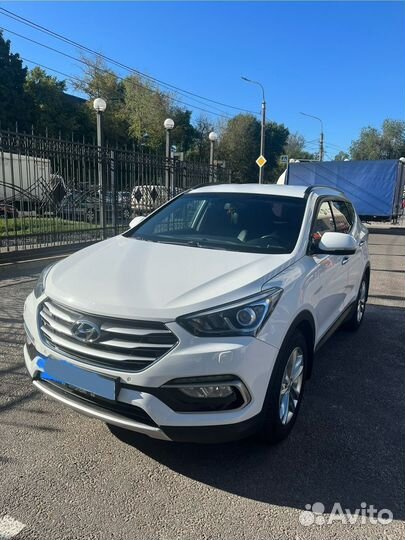 Hyundai Santa Fe 2.4 AT, 2017, 135 000 км