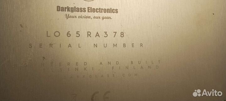 Бас гитарная голова Darkglass