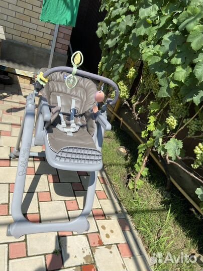 Стульчик для кормления,chicco polly magic relax