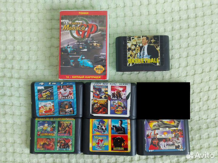 Картриджи для Сеги