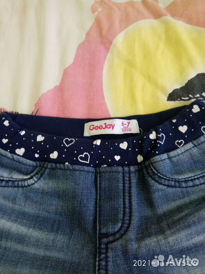 Джинсы GeeJay 122 см
