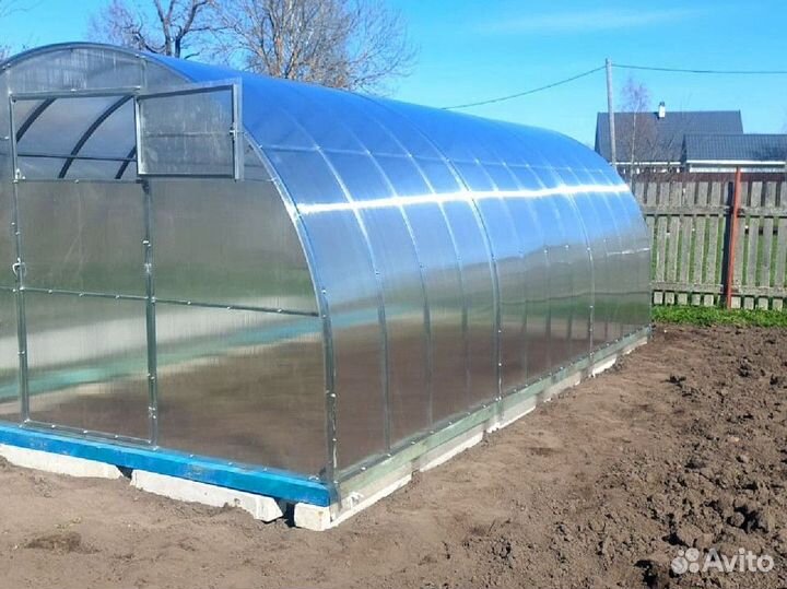 Теплица 3 на 4 из поликарбоната