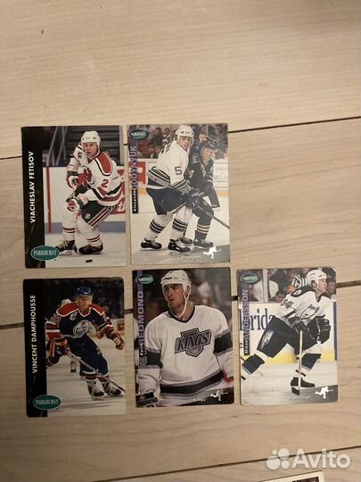 Карточки нхл Фетисов, Макаров, Ломакин и др NHL