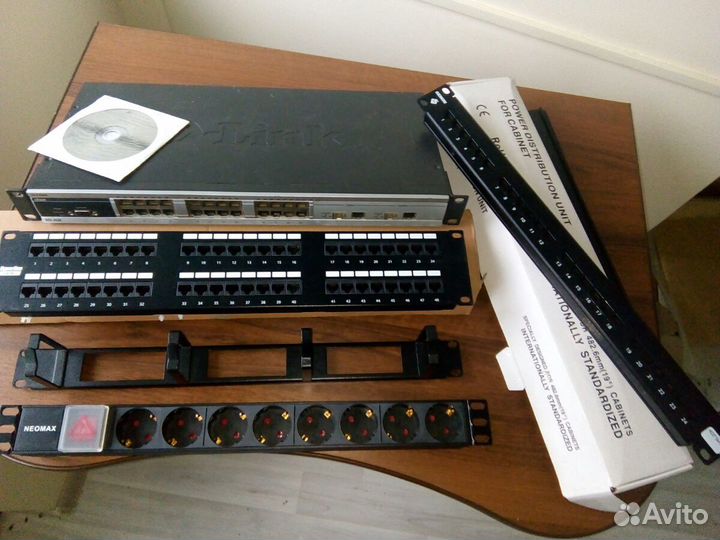 Оборудование серверного шкафа 19