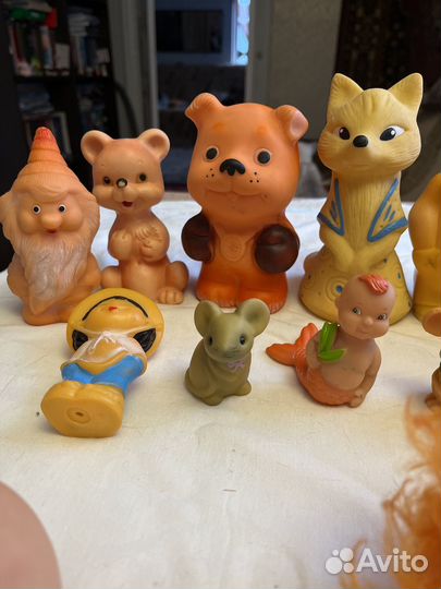 Резиновые игрушки СССР