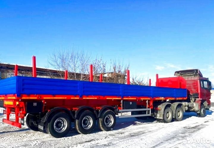 Полуприцеп бортовой Политранс ТСП 94171, 2023