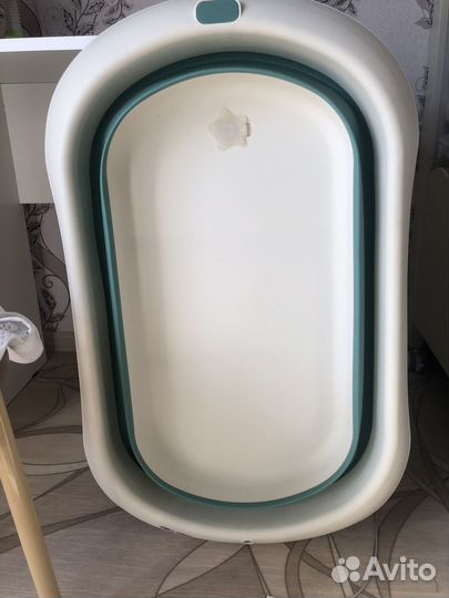 Ванночка для купания складная с гамаком