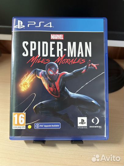 Человек-паук Майлз Моралез Диск на ps4