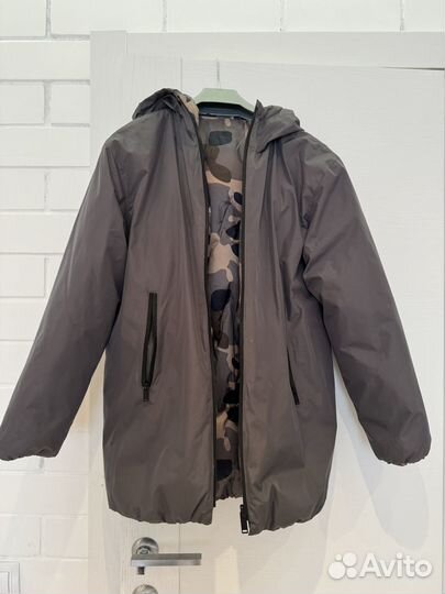 Zara Двусторонний пуховик 152