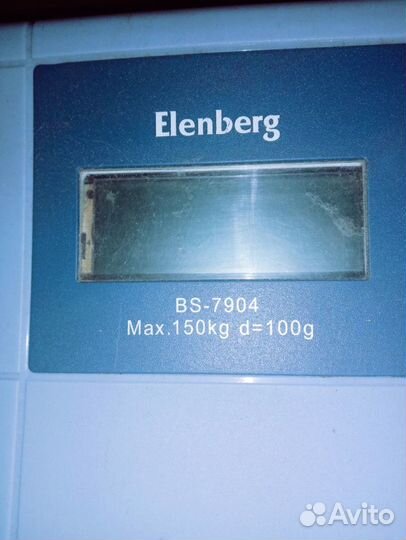 Весы (под ремонт) напольные электронные Elenberg