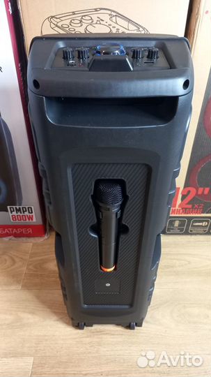 Большая портативная колонка ZQS 8210