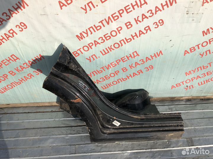 Порог / арка крыла задняя правая Лачетти хэтчбек