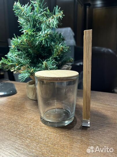 Деревянные Крышки и стаканы для свечей