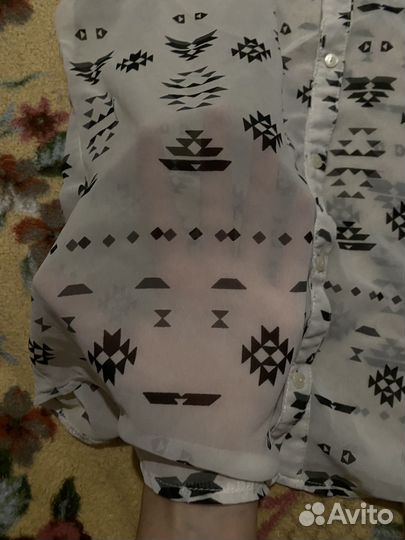 Блузка женская полупрозрачная