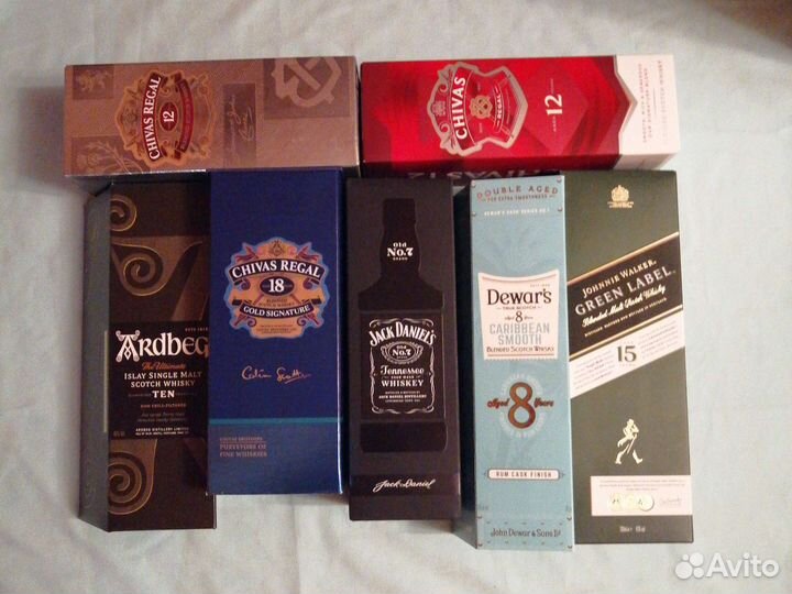 Коробки тубусы подарочные виски