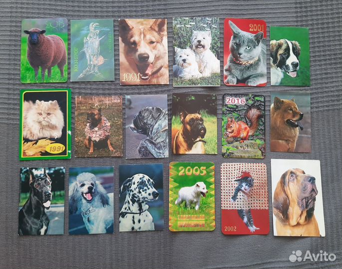 Карманные календарики